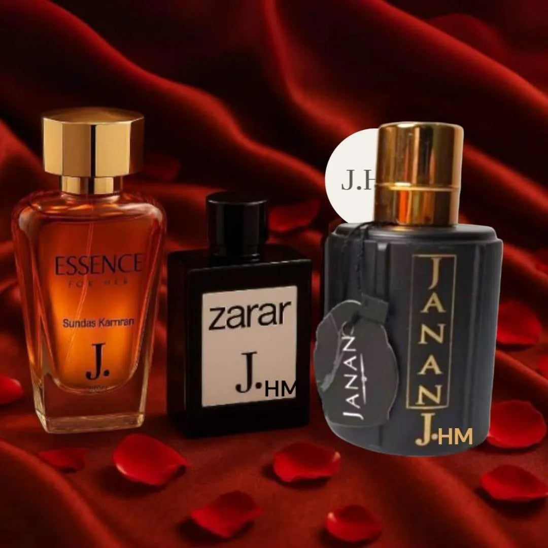 3 Perfumes Janan Zarar Essence