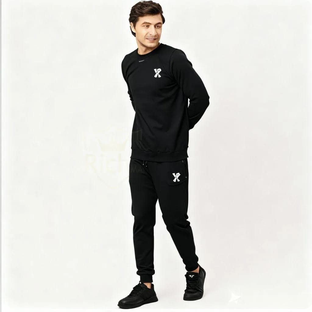Men's Fleece Track Suit - 2 Pcs