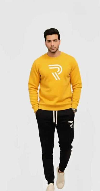 Men's Fleece Track Suit - 2 Pcs