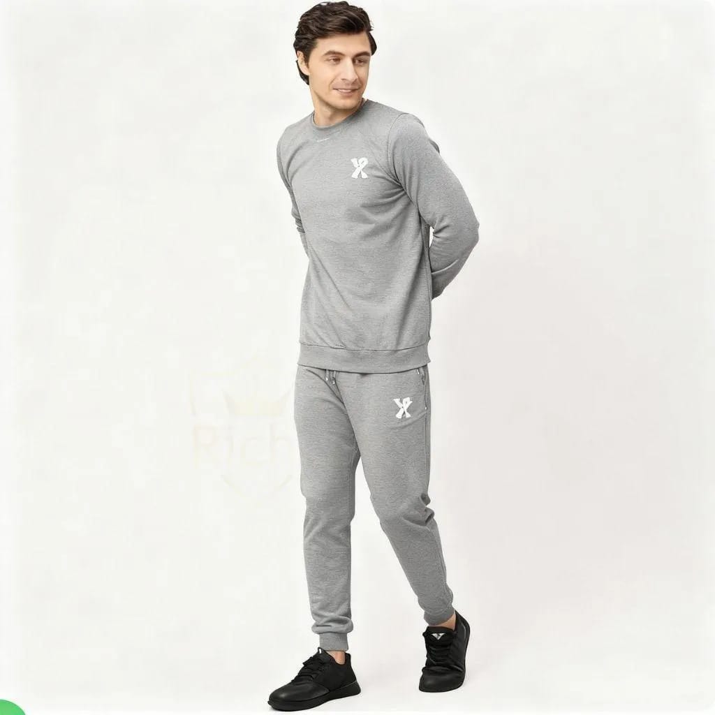 Men's Fleece Track Suit - 2 Pcs