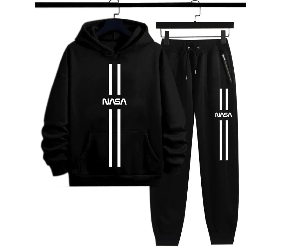 2 Pcs Men's Fleece Track Suit